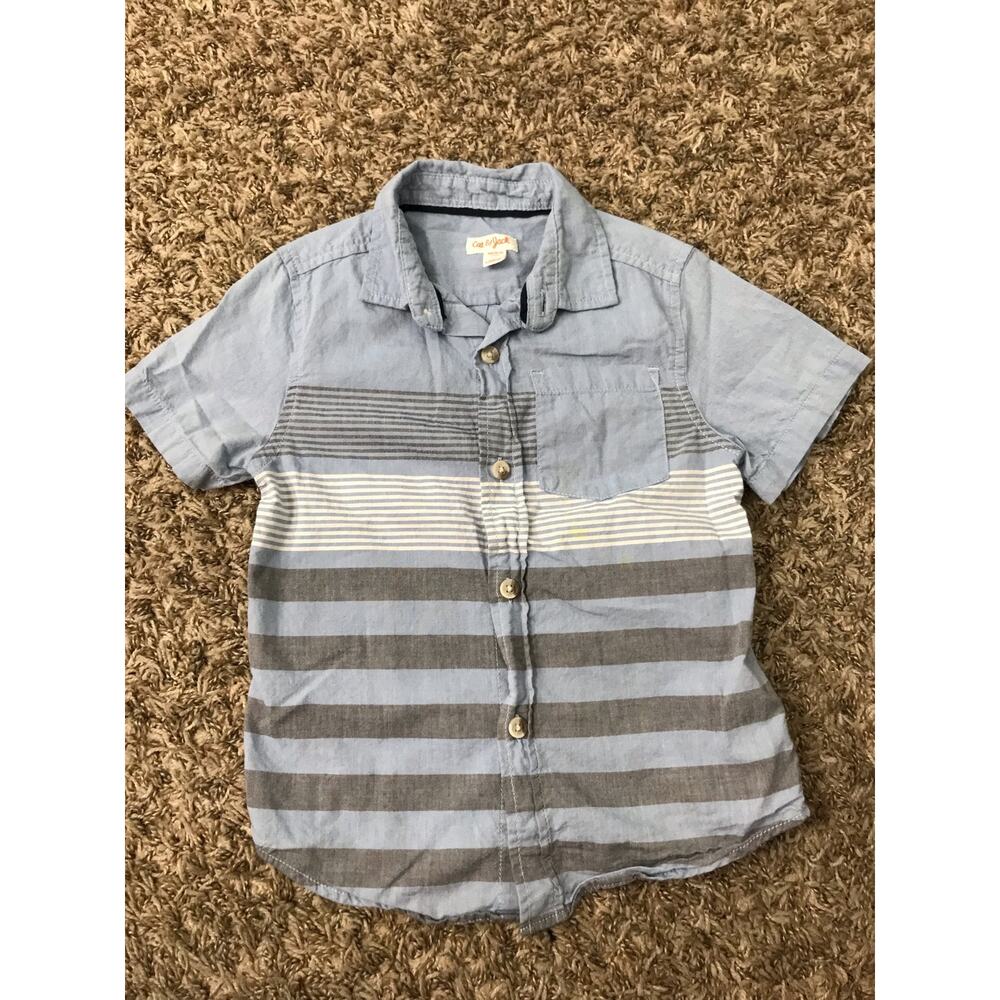Cat & Jack boys collared button down shirt